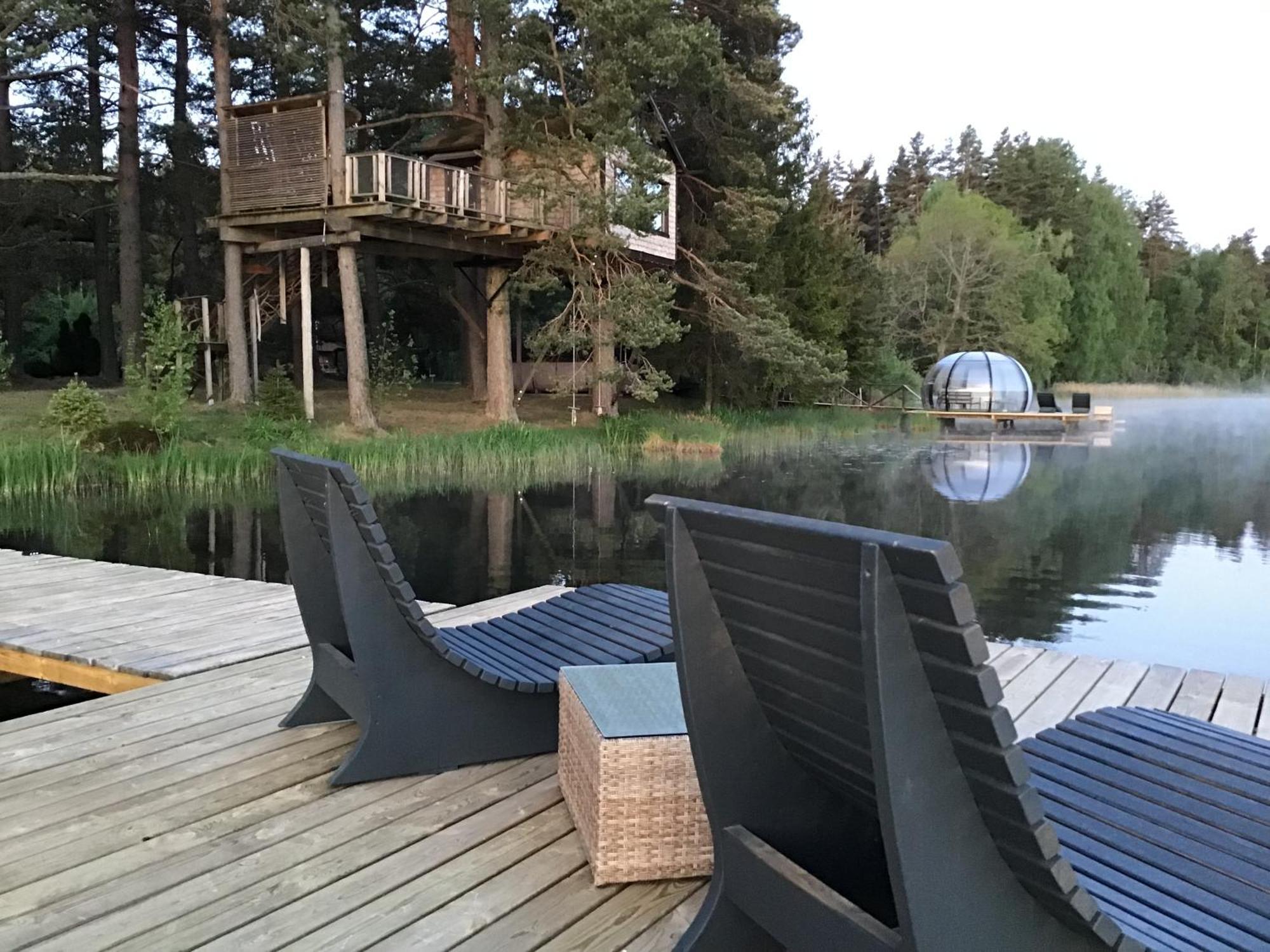 Treehouse Ciekurs Villa Dukuri Ngoại thất bức ảnh
